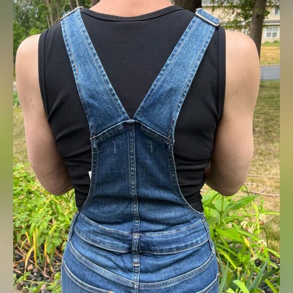 Madewell Blue Denim Overalls, Chic and comfortable, size Small - Picture 2 of 14